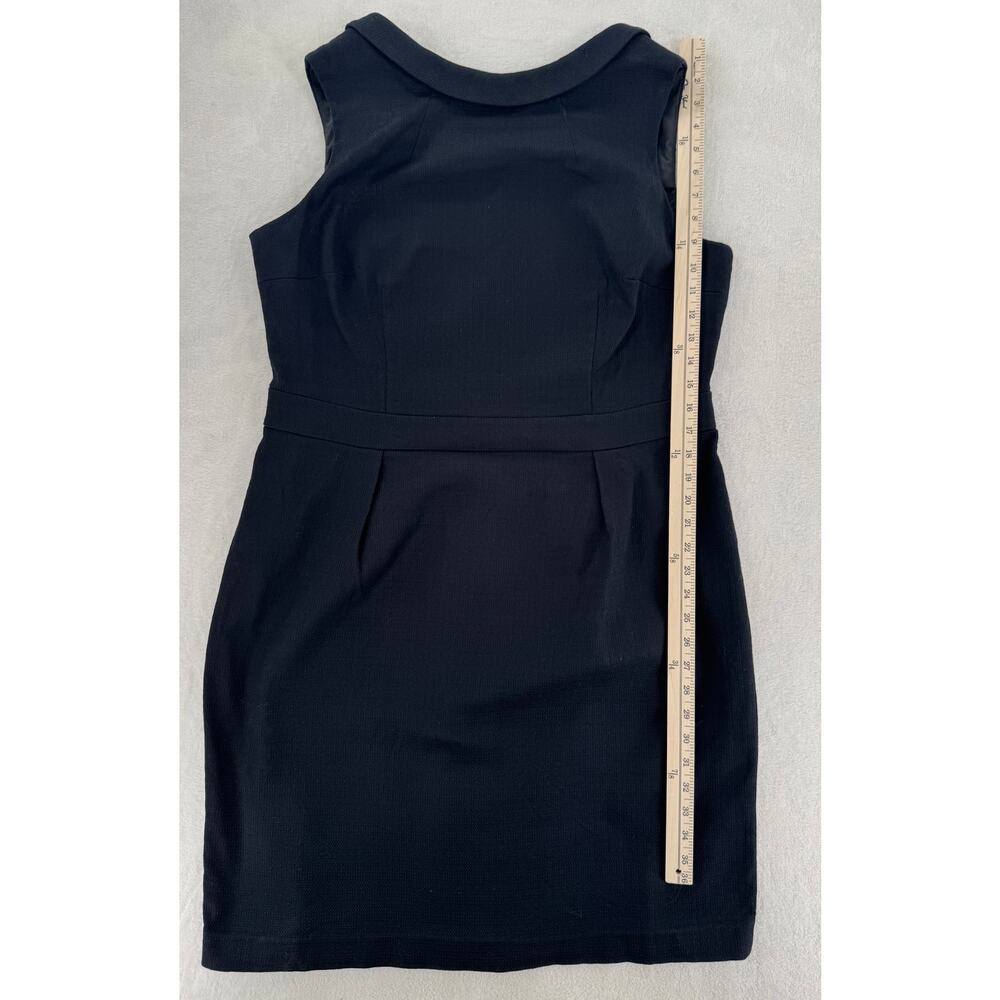 Boden Martha Black Dress Vintage Inspired Knee Length Sheath Pockets Plus 20 - Picture 5 of 10